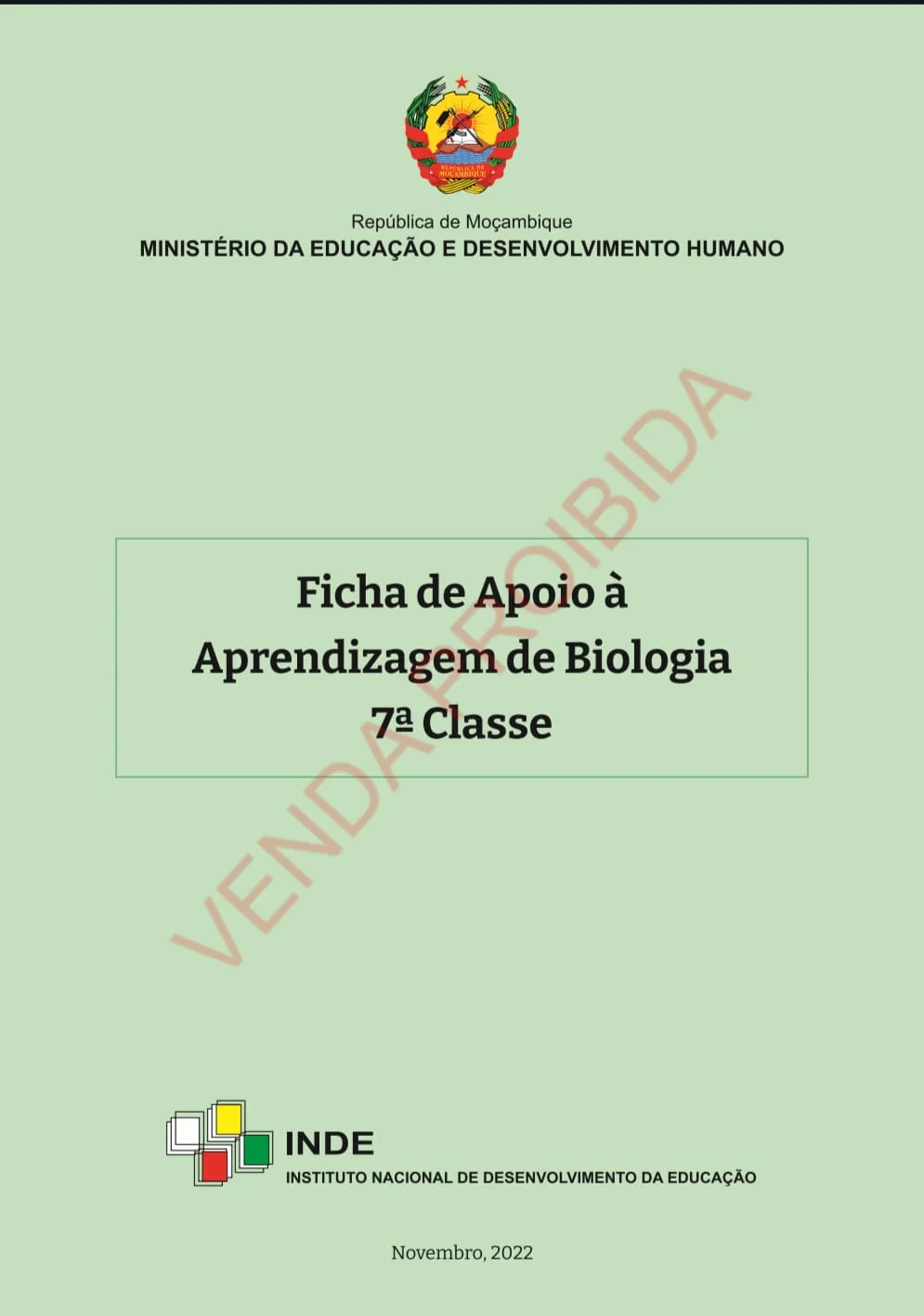 Biologia 7ª Classe (Ficha de Apoio)