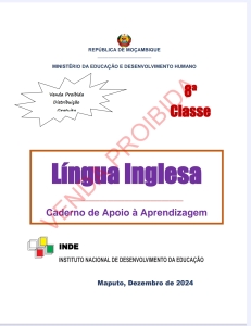 Caderno de Apoio de Inglês 8ª Classe (Edição 2024)