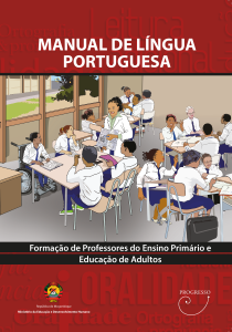 Manual de Língua Portuguesa – Formação de Professores do Ensino Primário e Educação de Adultos