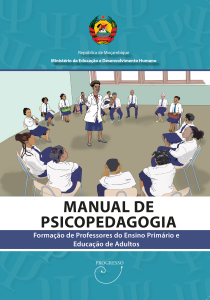 Manual de Psicopedagogia – Formação de Professores do Ensino Primário e Educação de Adultos
