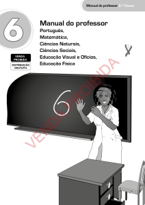 Manual do professor 6ª Classe